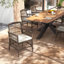 Outdoor Dining Armchair With Cushion (set Of 4)