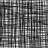 Abstract Small Stripes - Black Round Outdoor Area Rug | Decor