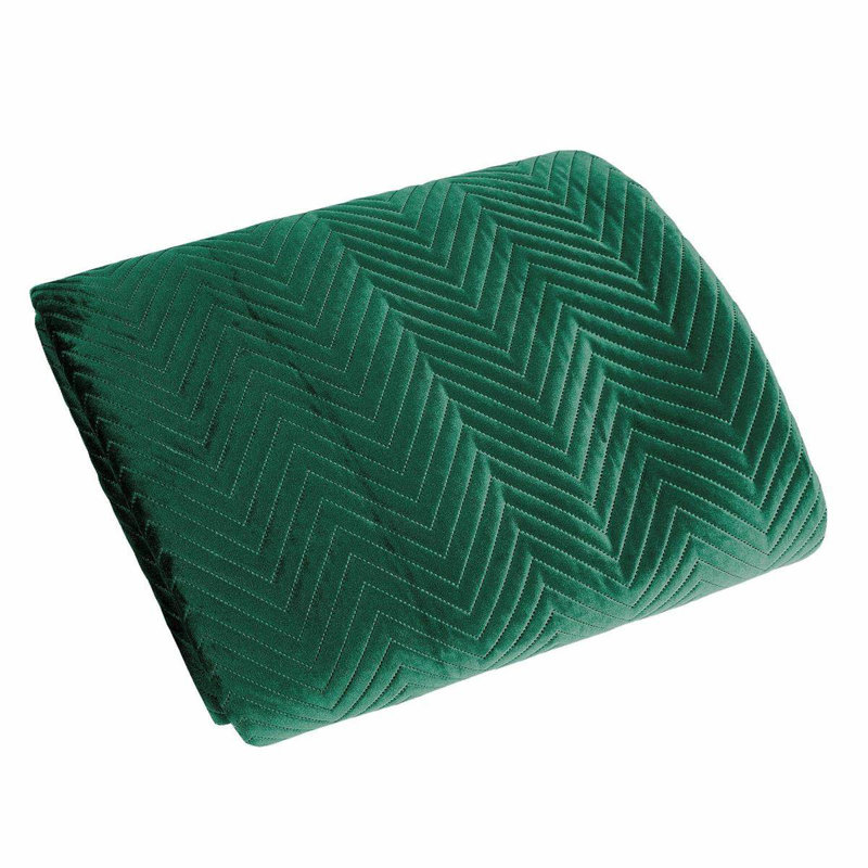 Lola-Lee Hand Woven Throw Blanket, Green