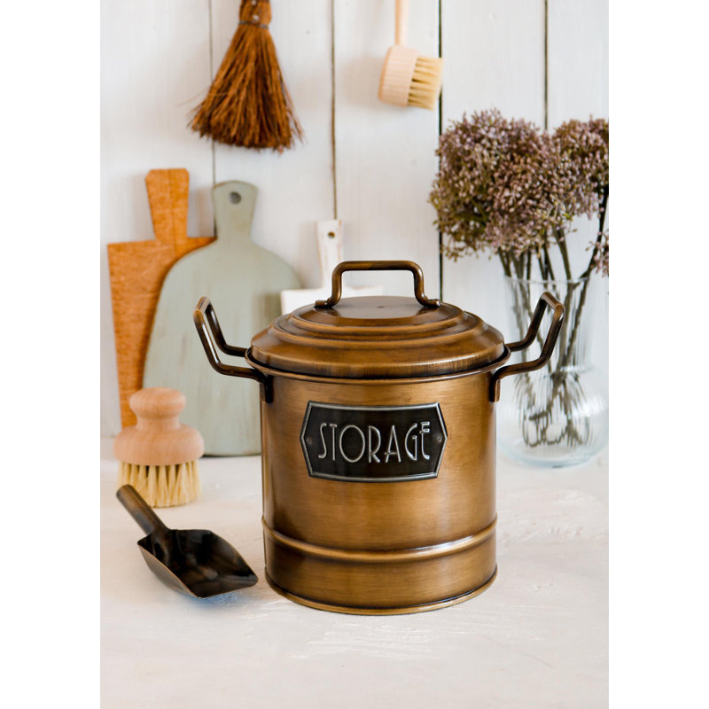 Firat Food Storage Container, Gold