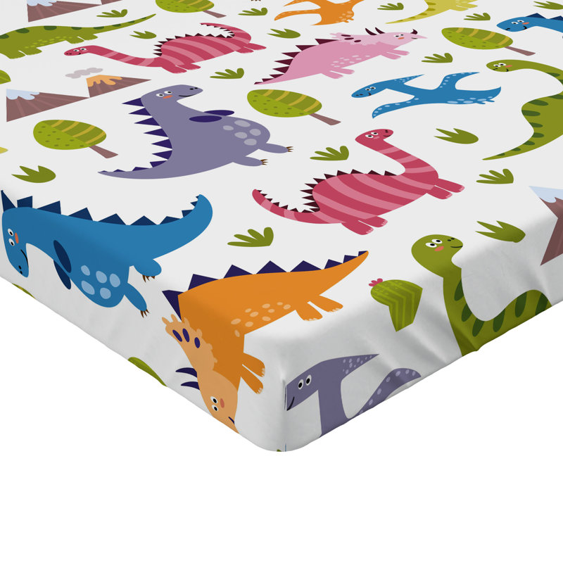 Multicolore Ambesonne Dino