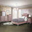 Table de chevet rose avec mécanisme coulissant en métal - lisse et fonctionnelle 2 pour un rangement spacieux de style moderne