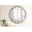 Huldar Glass Flat Wall Mirror