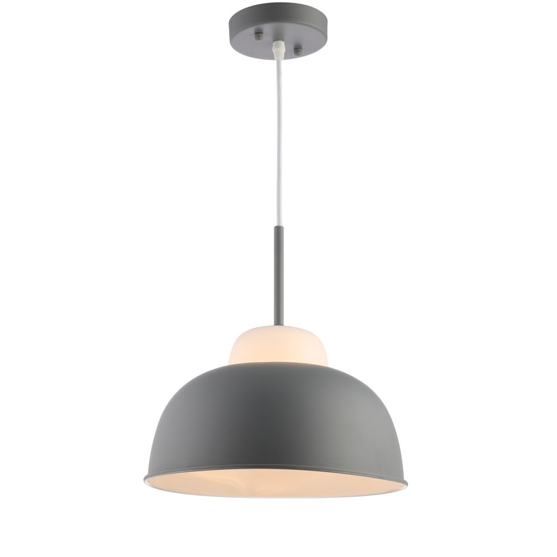 Damarion 1 - Light Gray/White Pendant