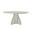 Breeze Round Pine Wood Dining Table