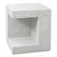 Table d'appoint carrée de 63,5 cm de hauteur, pour intérieur ou extérieur. Parfait pour la chambre ou le salon.-49067438