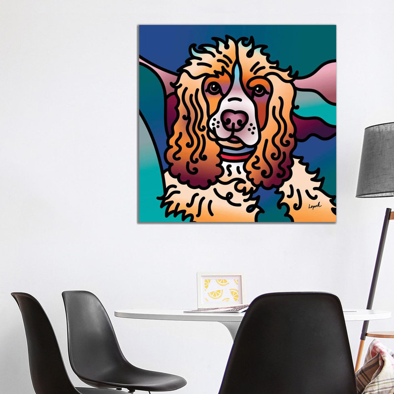 Paisley by Lisa Lopuck - Wrapped Canvas Print, 93.98 cm H x 93.98 cm W x 1.91 cm D