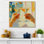 Martini Cocktail Glass Friends - Liquor, art mural