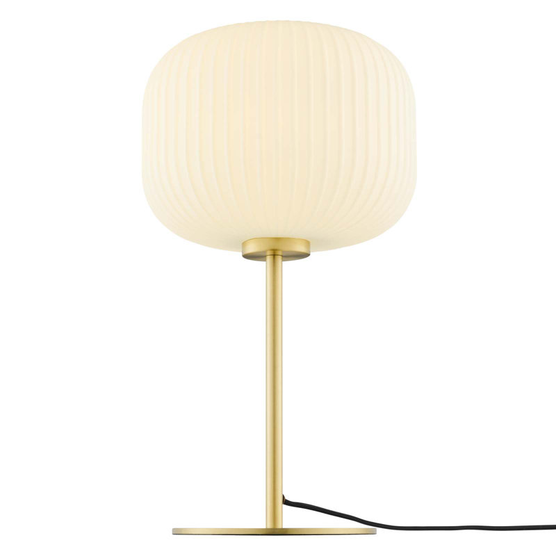 Lampe de table Reprise Glass Sphere, Blanc