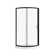 OVE Decors Breeze Premium 33 in. Round Shower Kit w/ Clear, Base