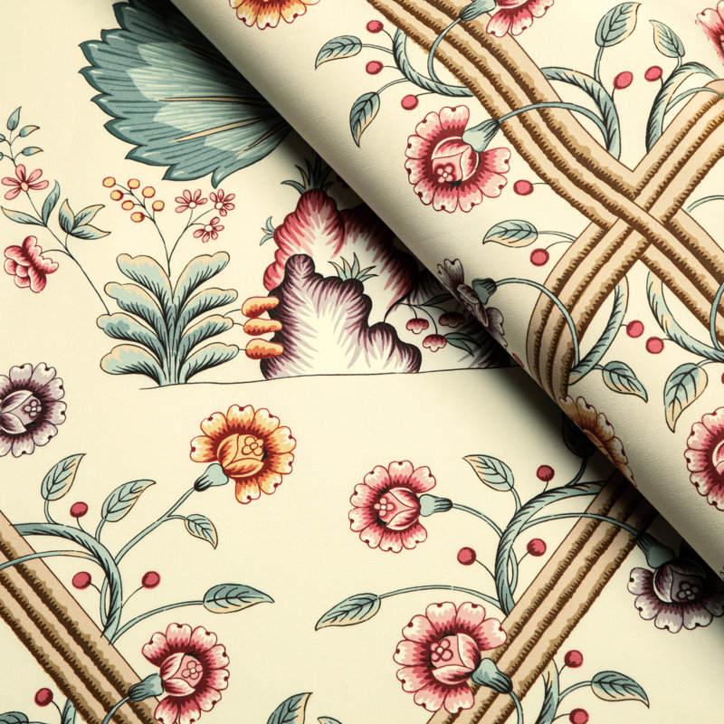 Louverne Loire 100% Cotton Fabric, Jewel
