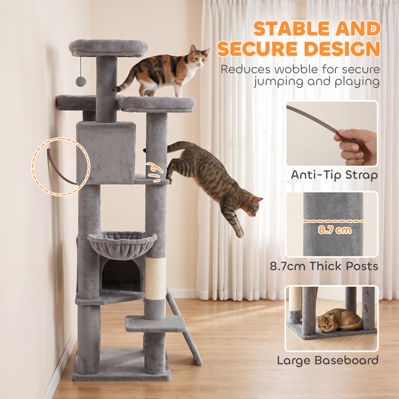 184 cm H Cat Tree / Condo