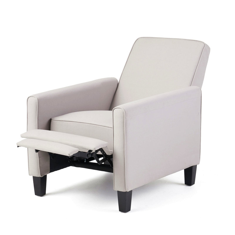 Fauteuil inclinable manuel, Tissu gris