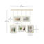 Gold Metal Storage Picture Frame - Set of 5