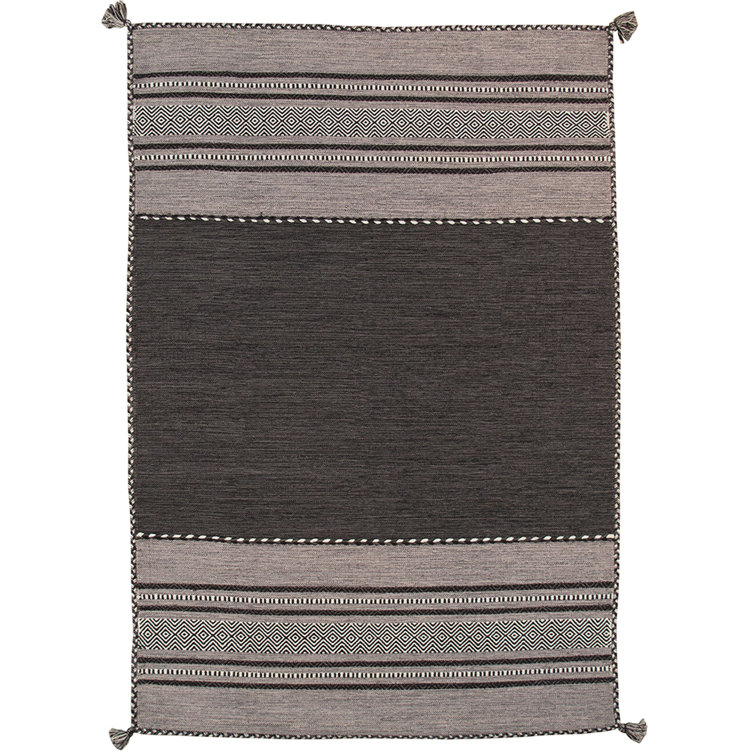 Tapis gris Kilim