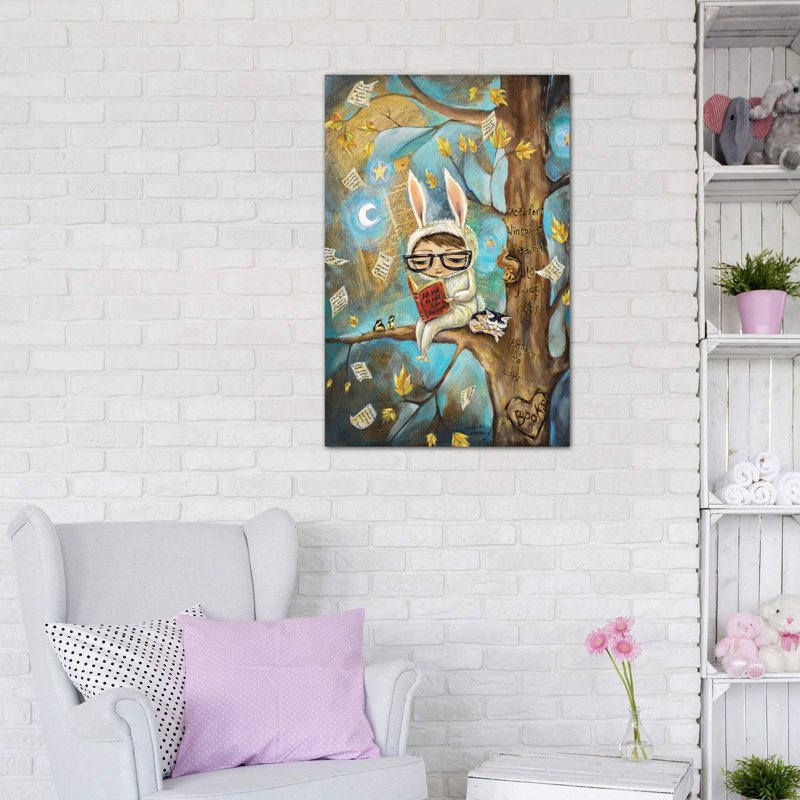 «All the Magic» par Heather Renaux - impression d'art graphique, H 48 po x l 32 po x P 1,5 po, Toile tendue, Pas de tapis