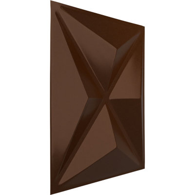 Panneau mural décoratif 3D 11 7/8 po x H 11 7/8 po Kent (couvre 0,98 pi. Ca.)