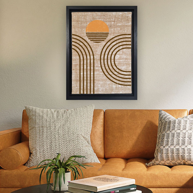 Decorative Canvas Painting, Black