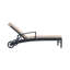 Chaise longue inclinable avec coussin Hathaway