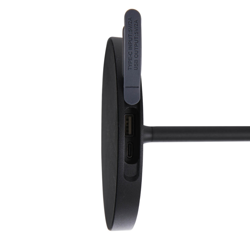 Alpha Outdoor Table Lamp, Black