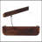 Solid Wood Indira California Walnut Floating Console Table