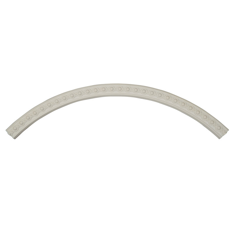 Ensemble d'anneaux de plafond Hillsborough, H 94,5 po x l 94,5 po x P 0,875 po, Simple (1/4 d'un cercle complet)