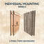 Tête de lit en bois massif Anayeli-162032158-162032155