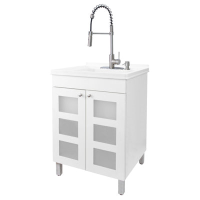Hameedah 24" Single Laundry Room Vanity Set