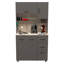 Armoire de rangement pour garage H 66,1 po x l 35 po x P 15,4 po Kagishan