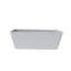 Bini Window Box, Contemporary Concrete Effect Plant Pot, Outdoor Windowsill Planter with Drainage Plug-166005206-166005205