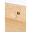 2 Piece Oak Solid Wood Accent Shelf-291092642