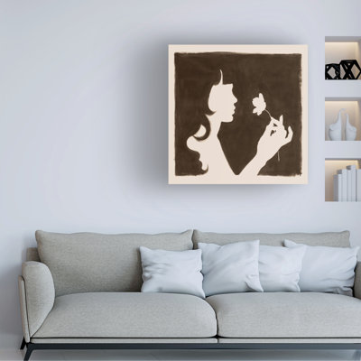 «Wild Wallflower I» sur toile
