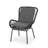 Minimalist Grey Chairs With And Seat Covers Chic Chair, Seat, Iron Frame