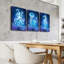 3 Piece Wrapped Canvas Wall Art