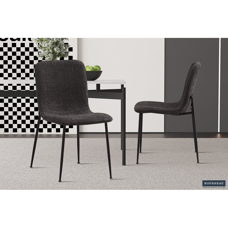 Alice Upholstered Dining Chair, Grey
