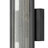 Mist 1 - Bulb Seeded Glass Outdoor Flush Wall Mount-18259758-18259755