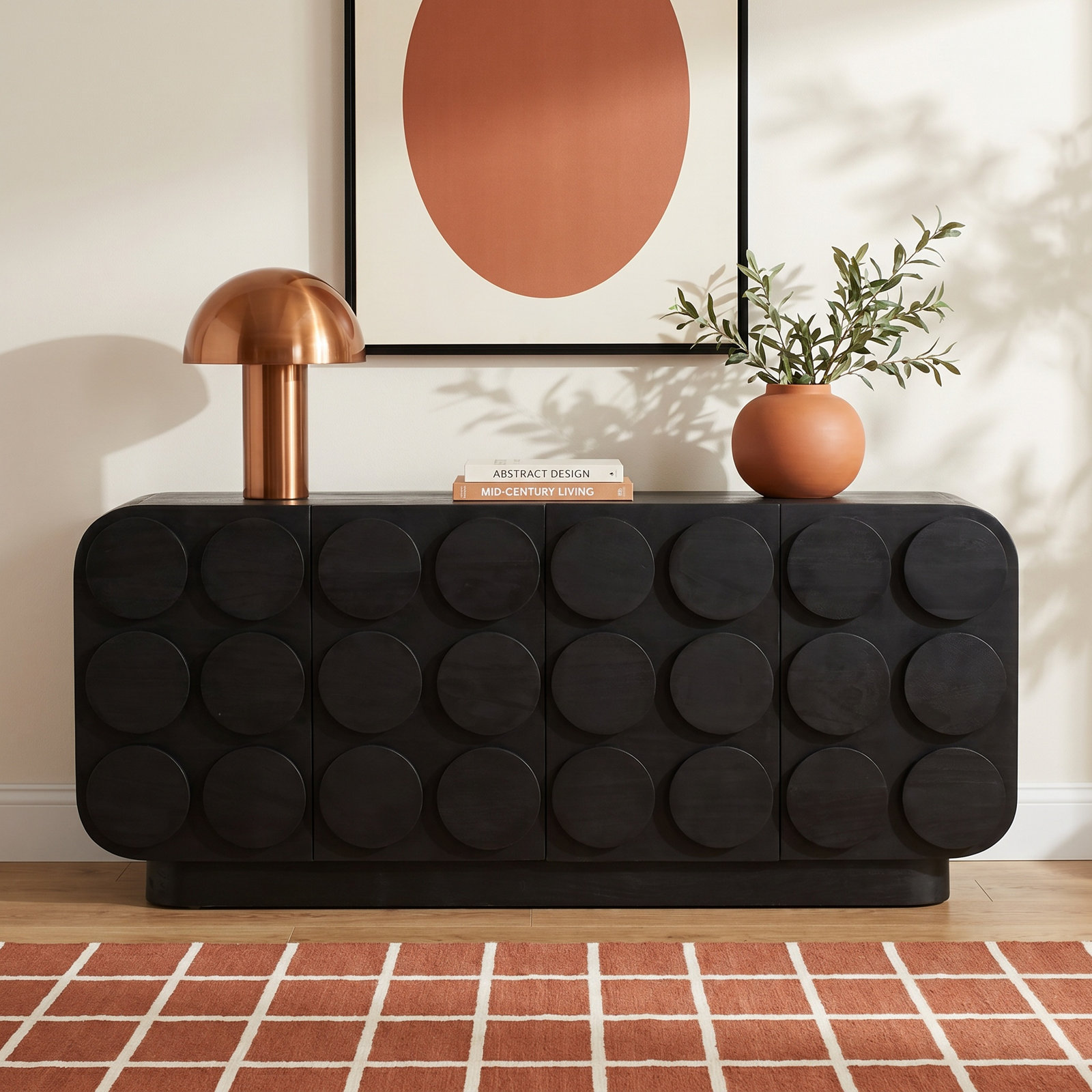 Mocca 72'' Sideboard