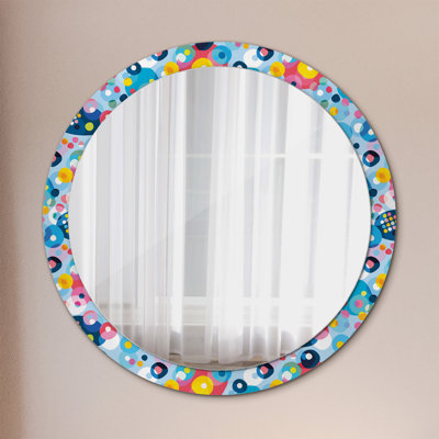 Huldar Glass Flat Wall Mirror