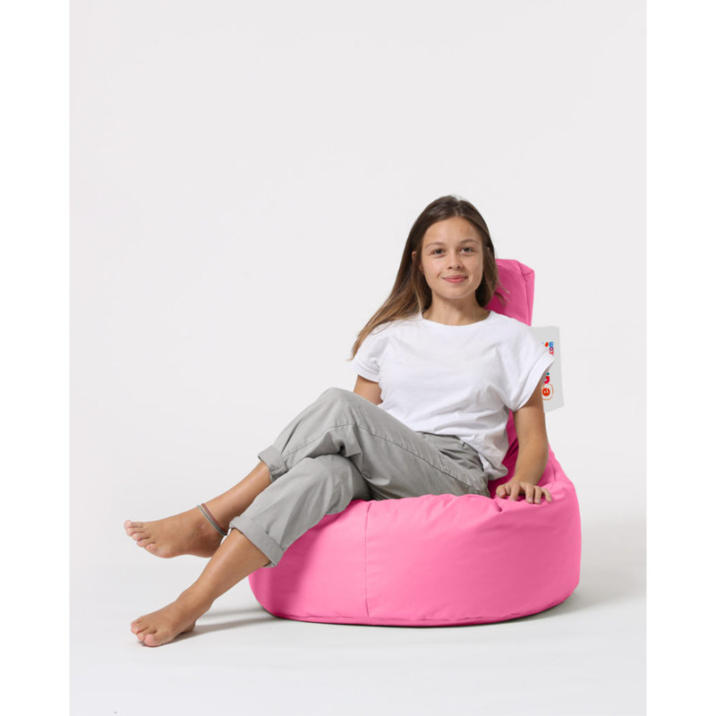 Canapé à billes standard pour l'extérieur, Rose 100 % polyester