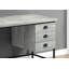 Bureau d'ordinateur, bureau personnel, ordinateur portable, tiroirs de rangement, L 55 po, travail, stratifié, métal, contemporain, moderne-1972669142