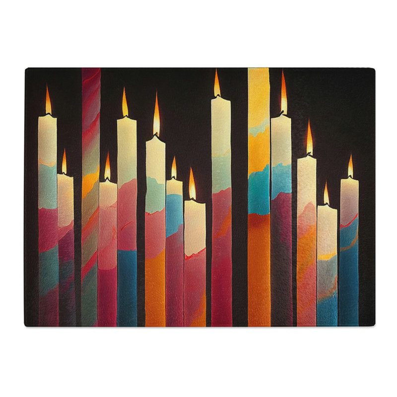 Candle Art Vol.3  Glass Chopping Board