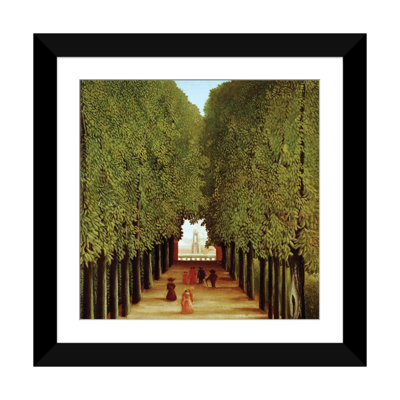 Alleyway in the Park of Saint-Cloud, 1908, reproduction d'art sur toile tendue