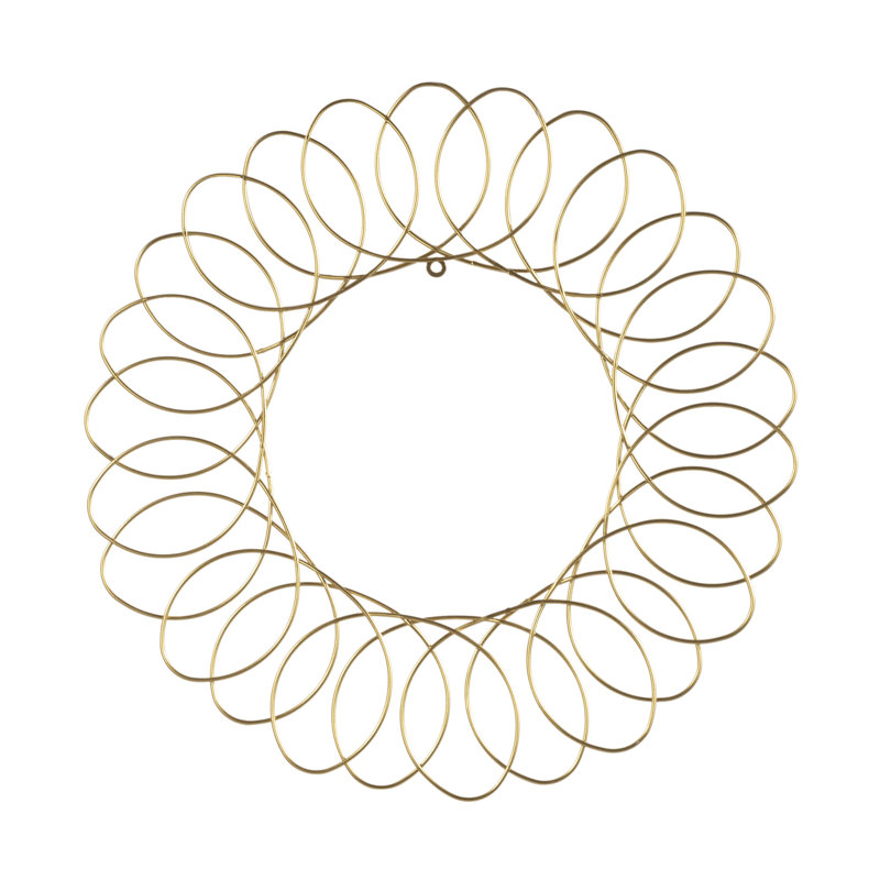 Metal Wall Decor, Gold