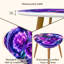 Ensemble de 2 tables gigognes Triangle Nesting