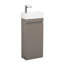 Ensemble de meuble-lavabo simple 17,99 po avec plateau en résine Quennie