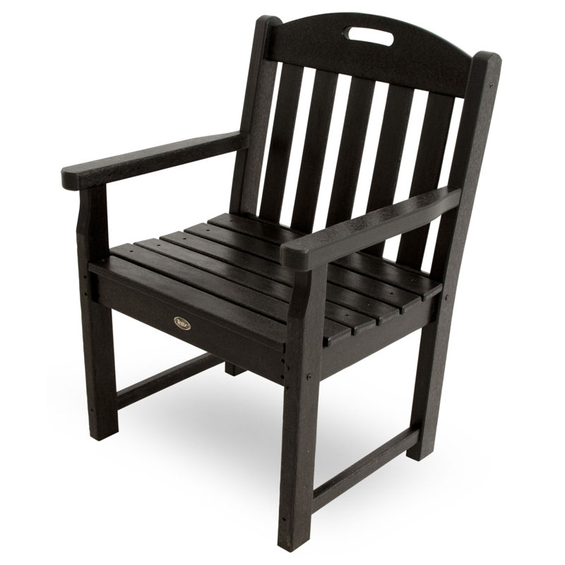 Fauteuil de jardin POLYWOOD Yacht Club, Noir