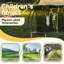 SENCHO GINSYTALIOR Round Backyard Trampoline with Safety Enclosure