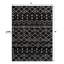 Tapis noir / crème Kerana Moroccan Beni Souk-499594385