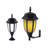 Outdoor Solar LED Traditional Style Wall Light-91884744