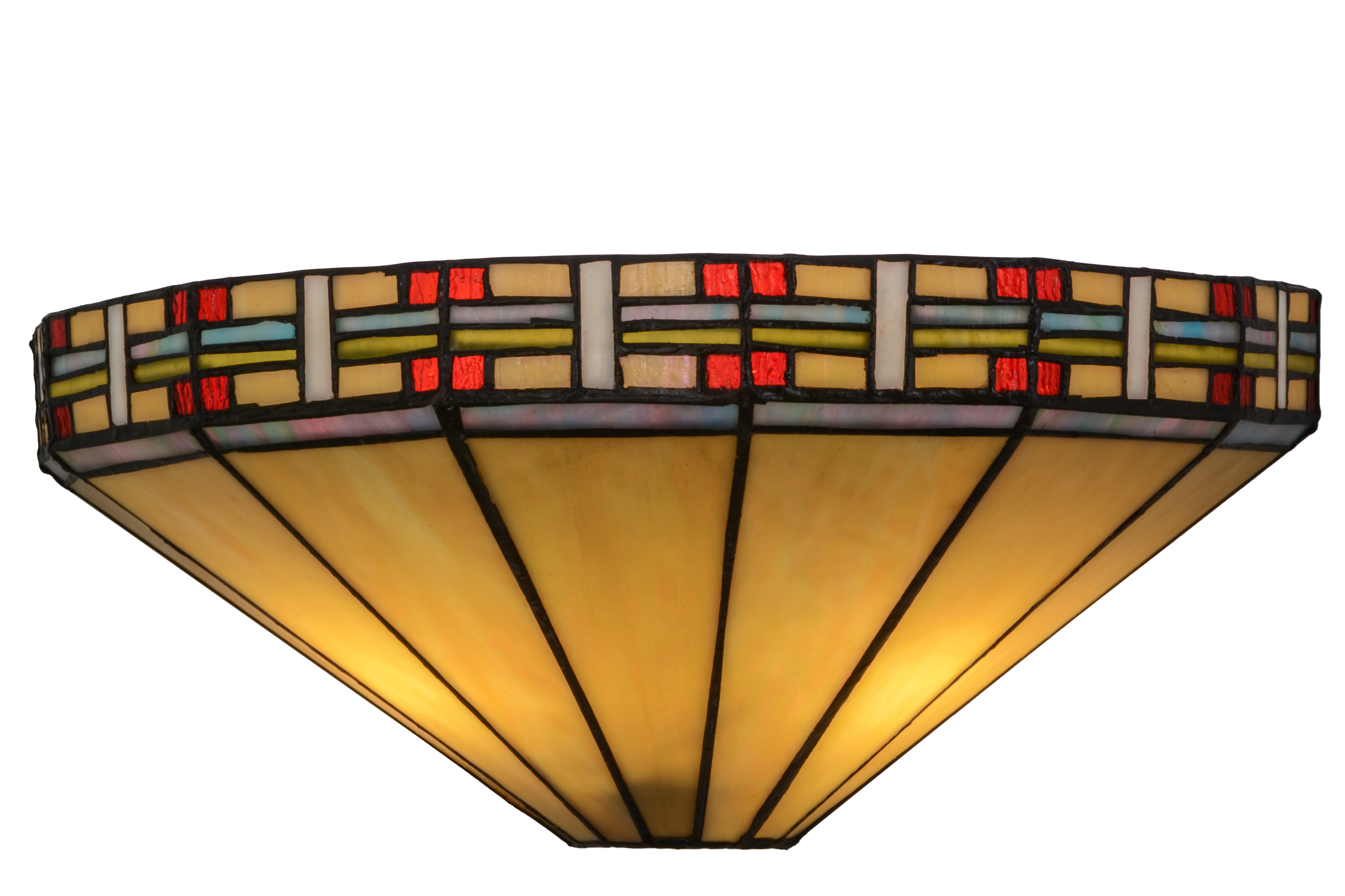 Meyda Lighting Meyda Tiffany & Stained Glass Flush Mounted Sconce | Wayfair